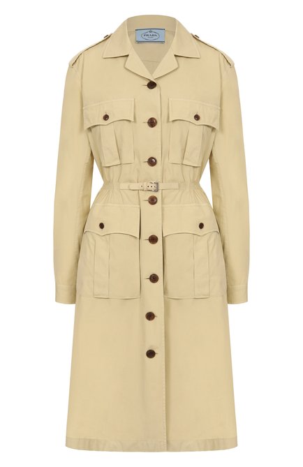 Женское хлопковое платье PRADA, �арт. P3N24E/15B5