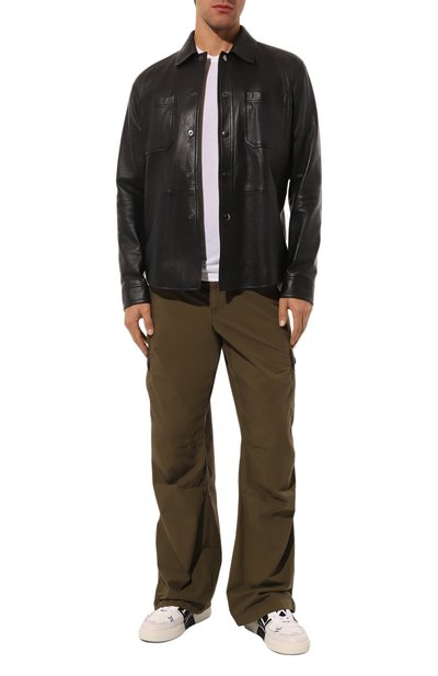 Кожаные кеды vl7n VALENTINO белого цвета по цене 99450 руб., арт. VY2S0E03/WRQ, фото 2 Кожаные кеды vl7n VALENTINO, арт. VY2S0E03/WRQ, фото 2