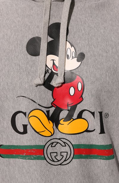 Хлопковое худи disney x gucci GUCCI, арт. 604218 XJB68, фото 5
