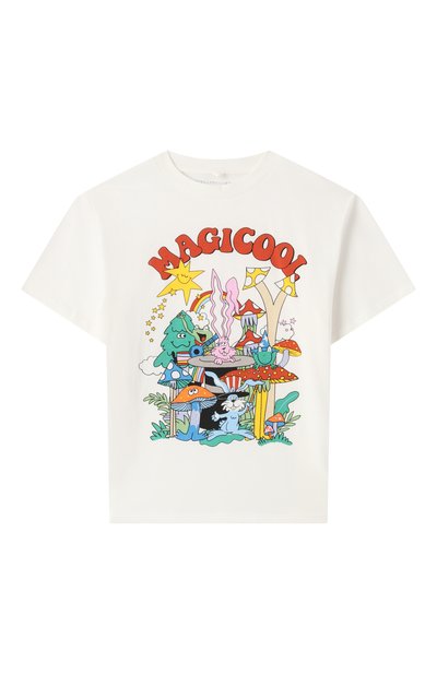 Хлопковая футболка STELLA MCCARTNEY, арт. TW8P61