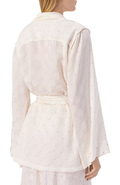 Шелковая рубашка ELIE SAAB, арт. SH147NRC26/VI007, фото 4