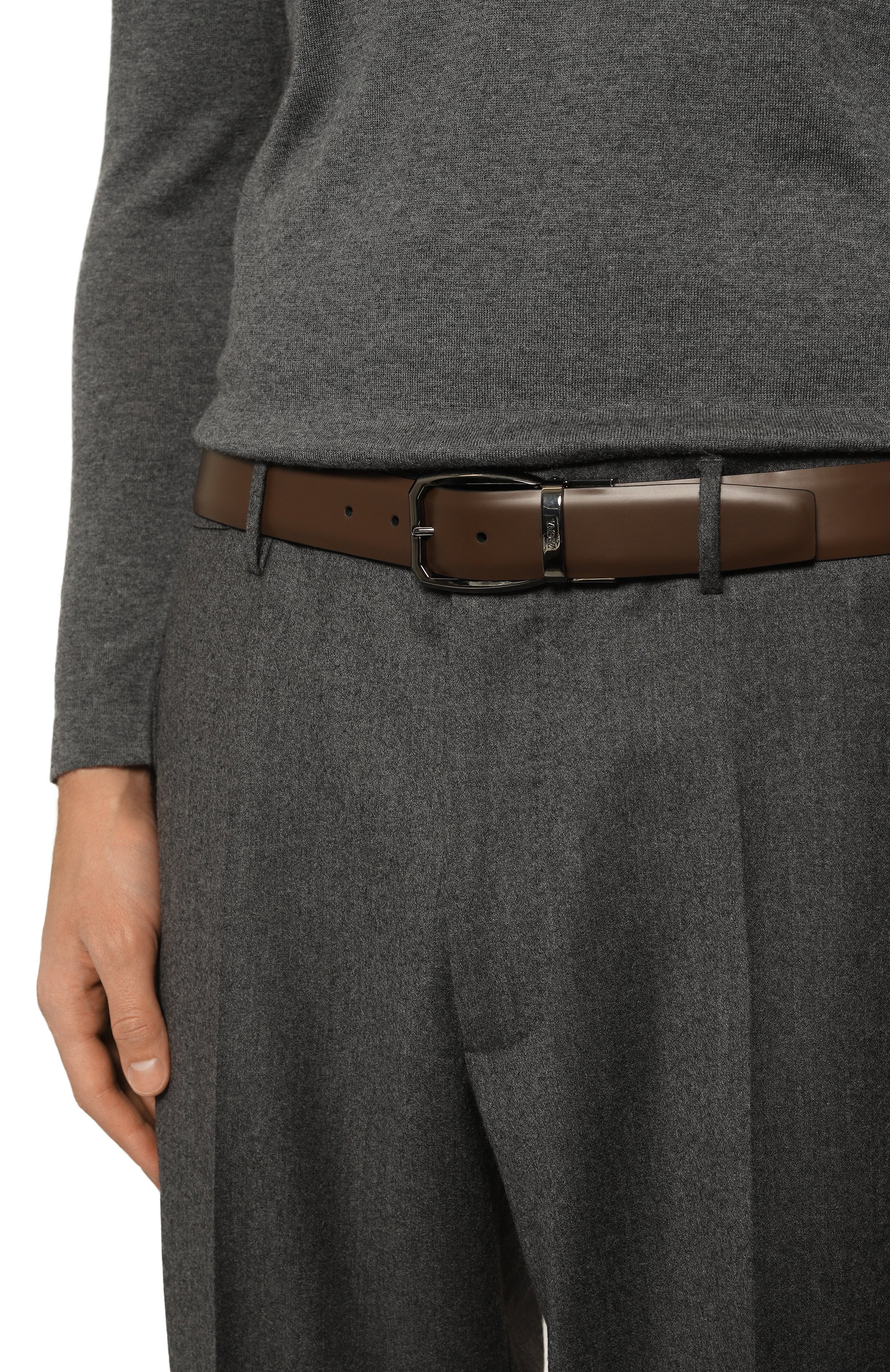 Двусторонний ремень ZEGNA, арт. B007BZ/LHAVA, фото 2