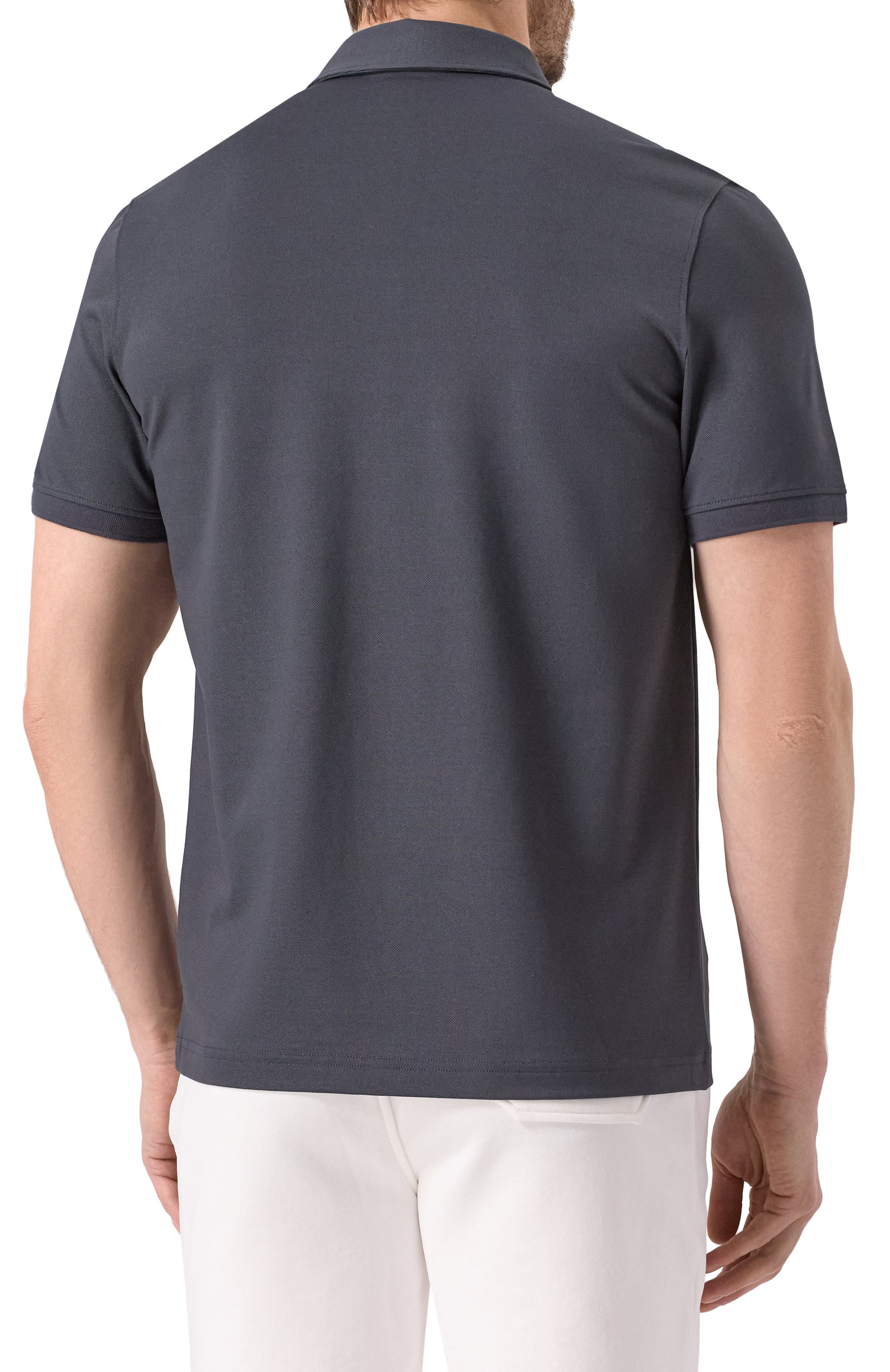 Поло BOGNER темно-серого цвета по цене 15400 руб., арт. 58162727, фото 4 Поло BOGNER, арт. 58162727, фото 4