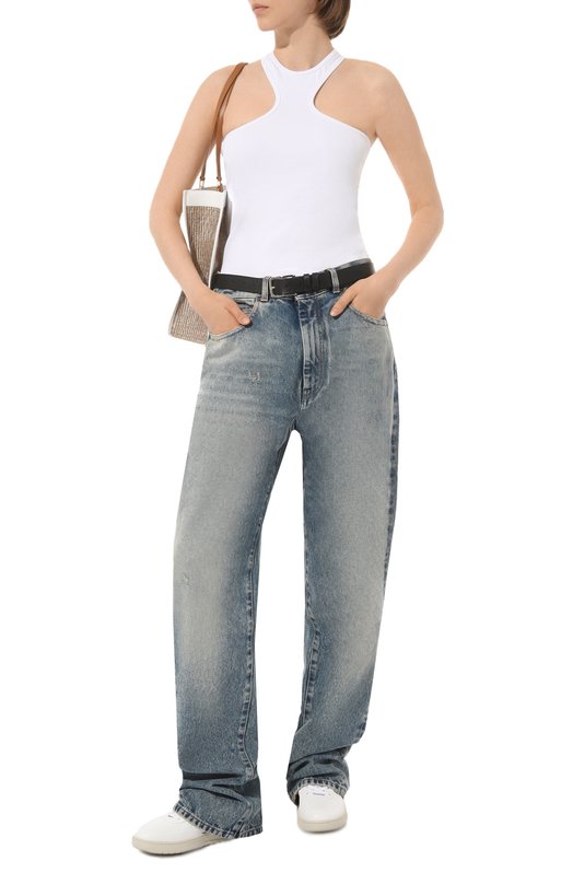 Хлопковый топ Rohe Белый, фото 2