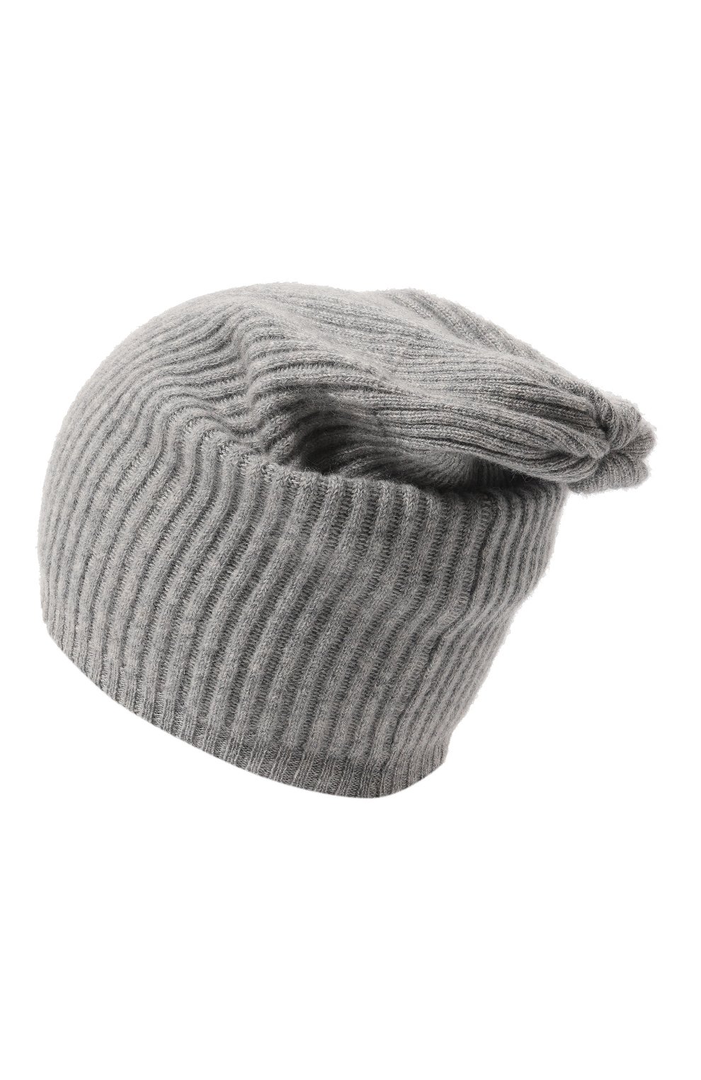 Кашемировая шапка TEGIN серого цвета по цене 12800 руб., арт. 1634, фото 3 Кашемировая шапка TEGIN, арт. 1634, фото 3