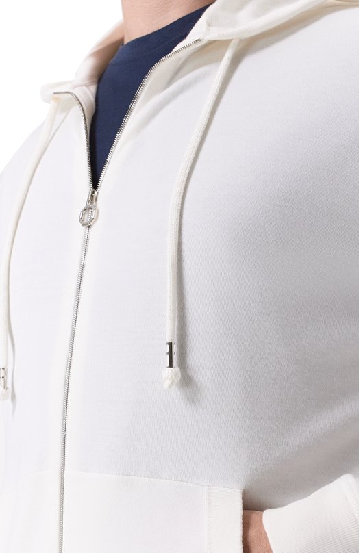 Кашемировый кардиган Stefano Ricci W505008FCR/W25302 Белый  W505008FCR/W25302 Фото 5