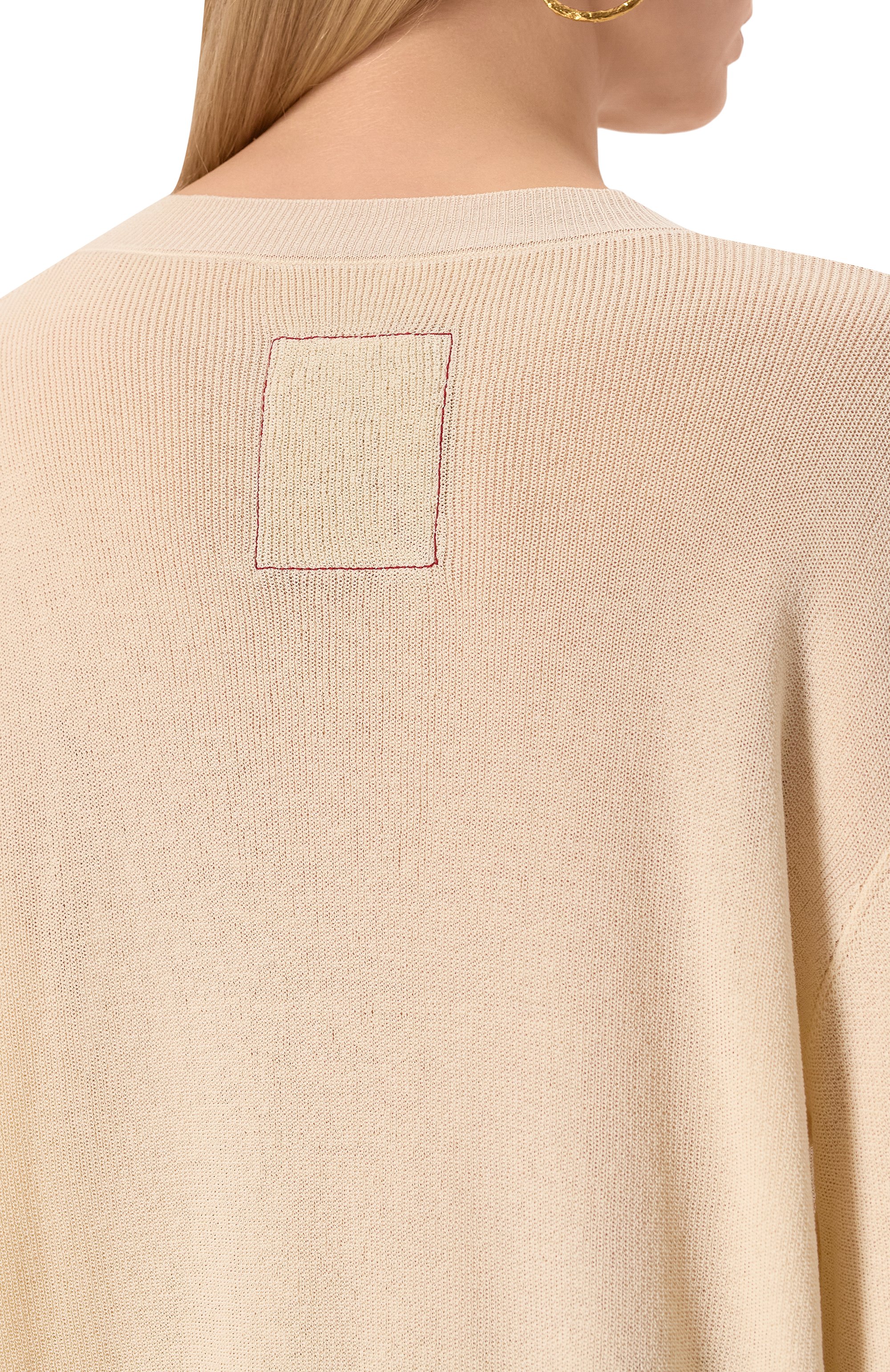 Пуловер из хлопка и шелка UMA WANG, арт. UK7513, фото 5