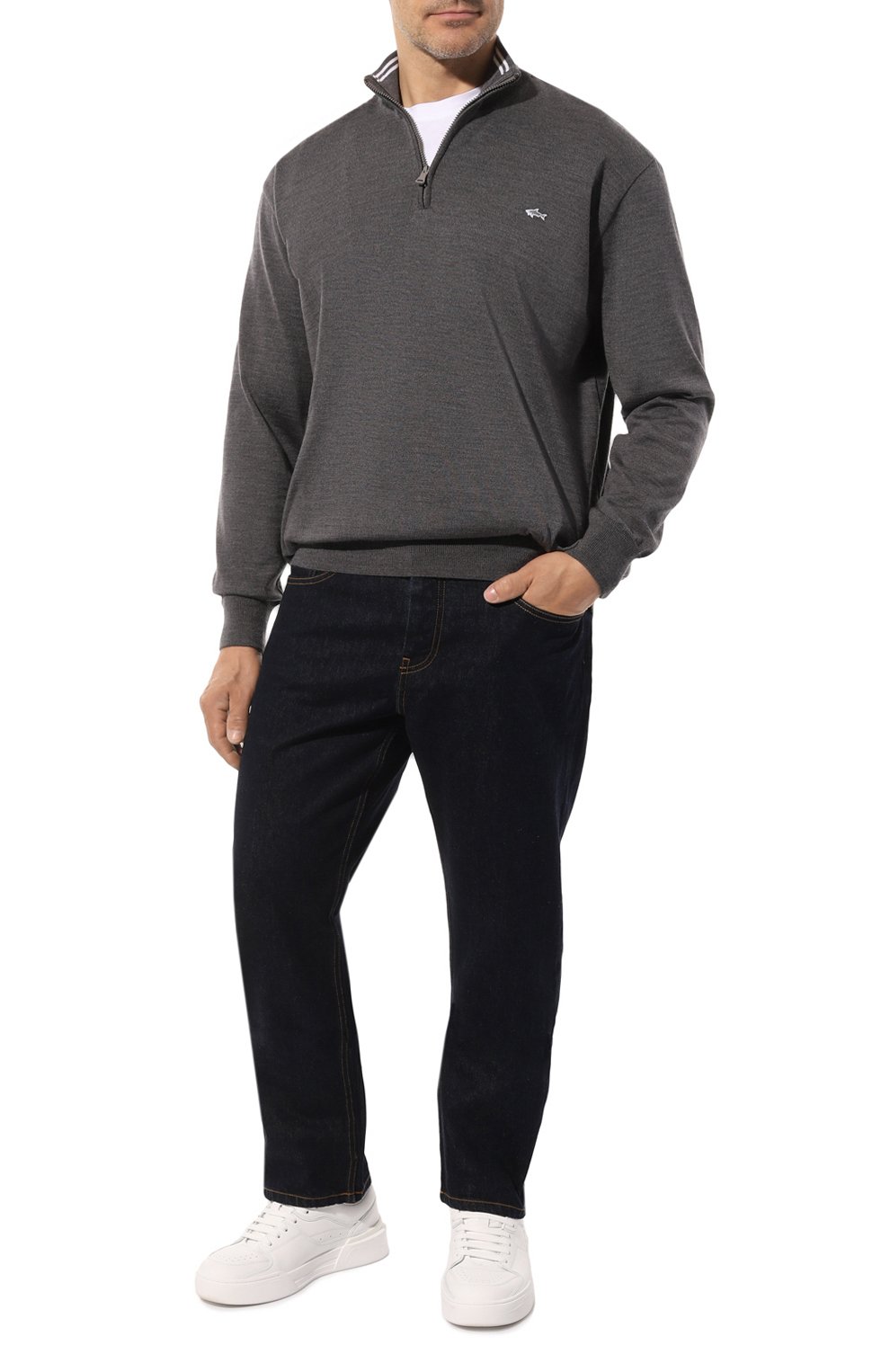 Шерстяной джемпер PAUL&SHARK, арт. 12311111/3XL-6XL, фото 2