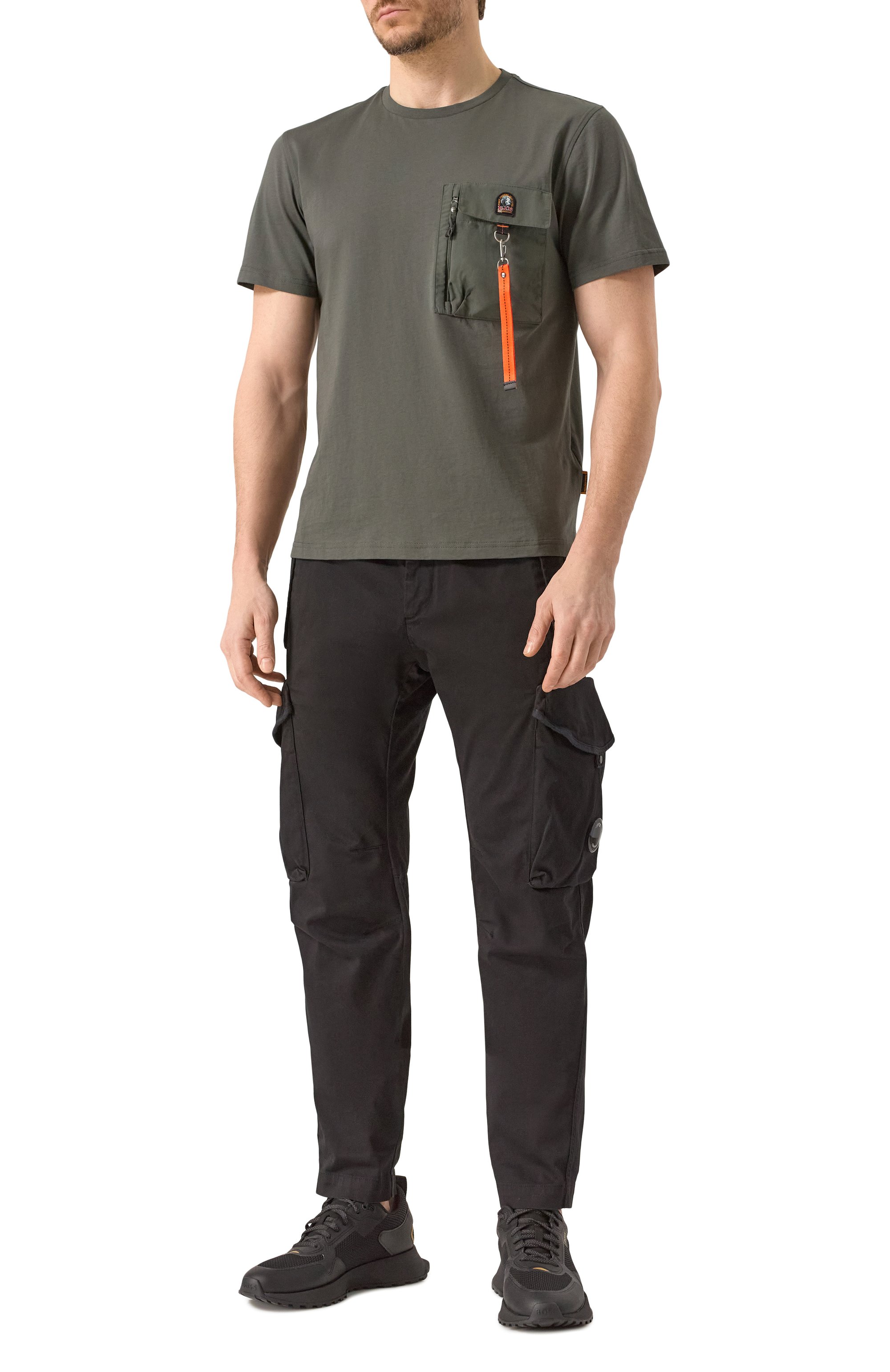 Хлопковая футболка PARAJUMPERS, арт. PMTSRE07, фото 2