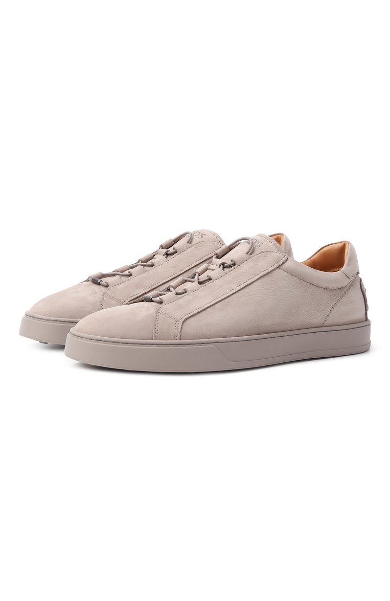 Кеды из нубука TOD’S, арт. XXM04L0JF40/6RN, фото 1