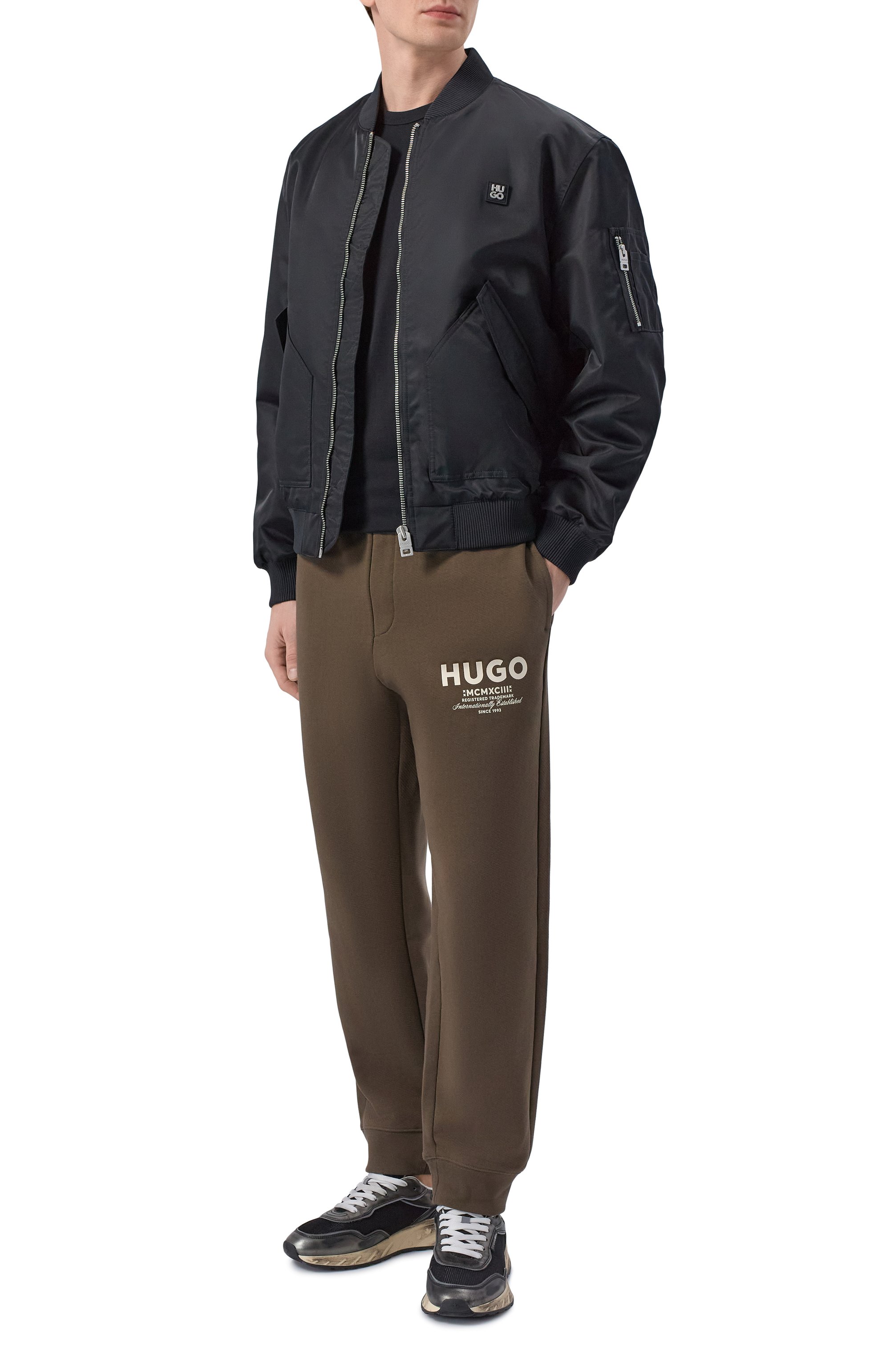 Хлопковые джоггеры HUGO BLUE, арт. 50510734, фото 2