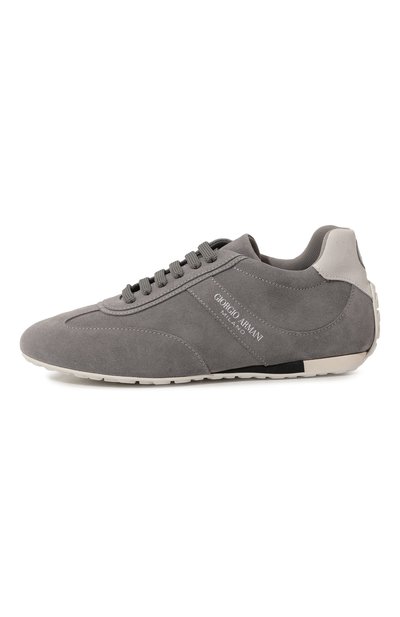 Замшевые кроссовки tenis GIORGIO ARMANI, арт. X1X042/XR256, фото 4