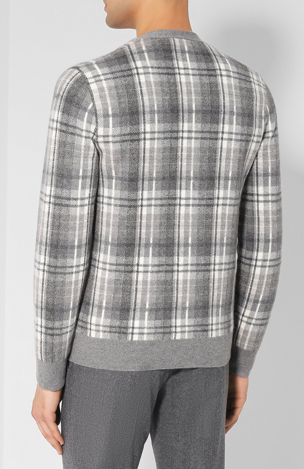 Кашемировый кардиган на пуговицах с v-образным вырезом RALPH LAUREN, арт. 790706385, фото 4