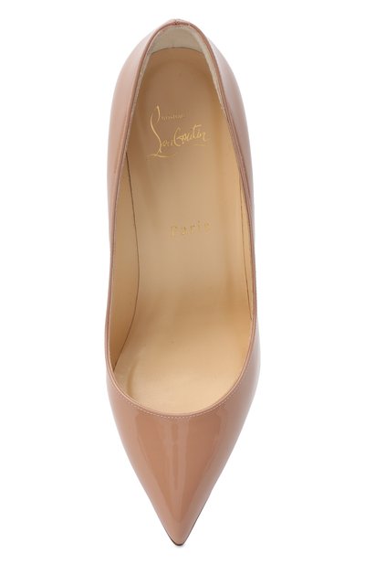 Кожаные туфли pigalle 85 CHRISTIAN LOUBOUTIN, арт. pigalle 85 patent calf, фото 5
