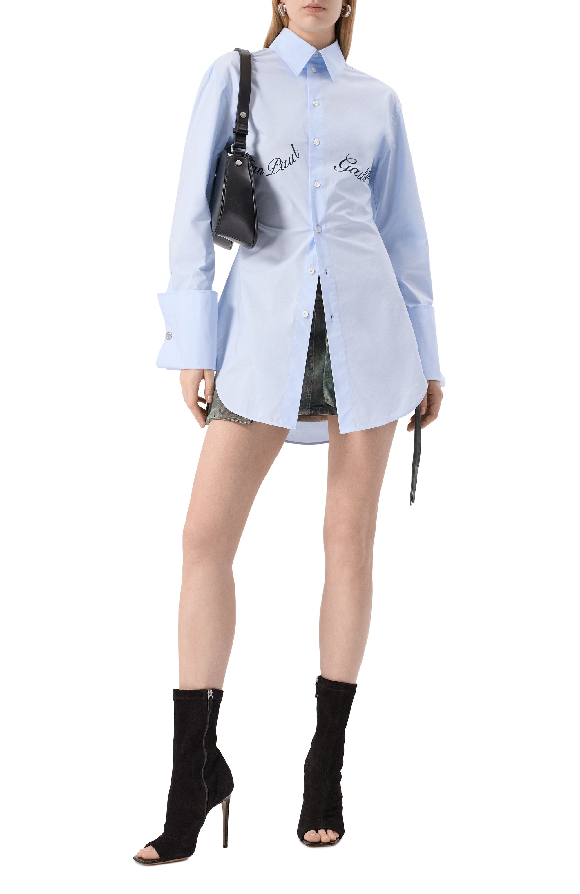 Хлопковая рубашка JEAN PAUL GAULTIER, арт. 25/33-F-CH088I-C071, фото 2