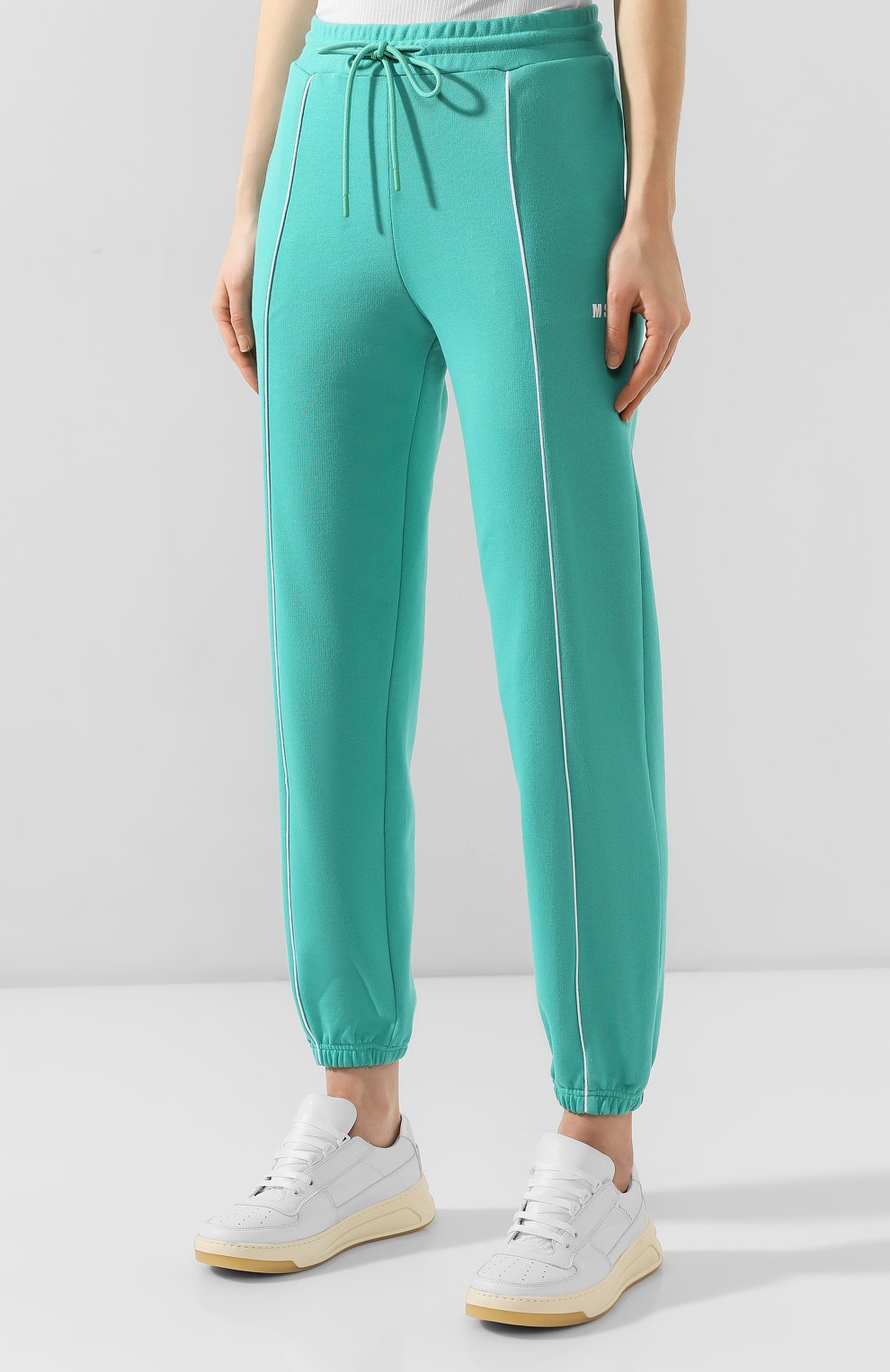 Хлопковые джоггеры MSGM, арт. 2841MDP68 207299, фото 3