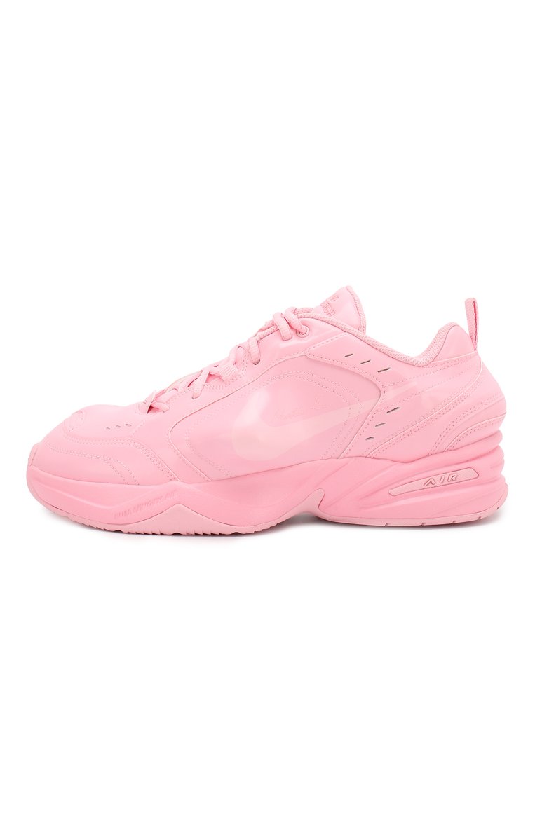 Мужские кожаные кроссовки nikelab x martine rose air monarch iv NIKELAB розового цвета, арт. AT3147-600 | Фото 3 (Подошва: Массивная; Статус проверки: Проверена категория; Материал утеплителя: Без утеплителя; Стили: Гранж; Материал сплава: Проставлено; Драгоценные камни: Проставлено; Материал внутренний: Не назначено; Материал внешний: Натуральная кожа)