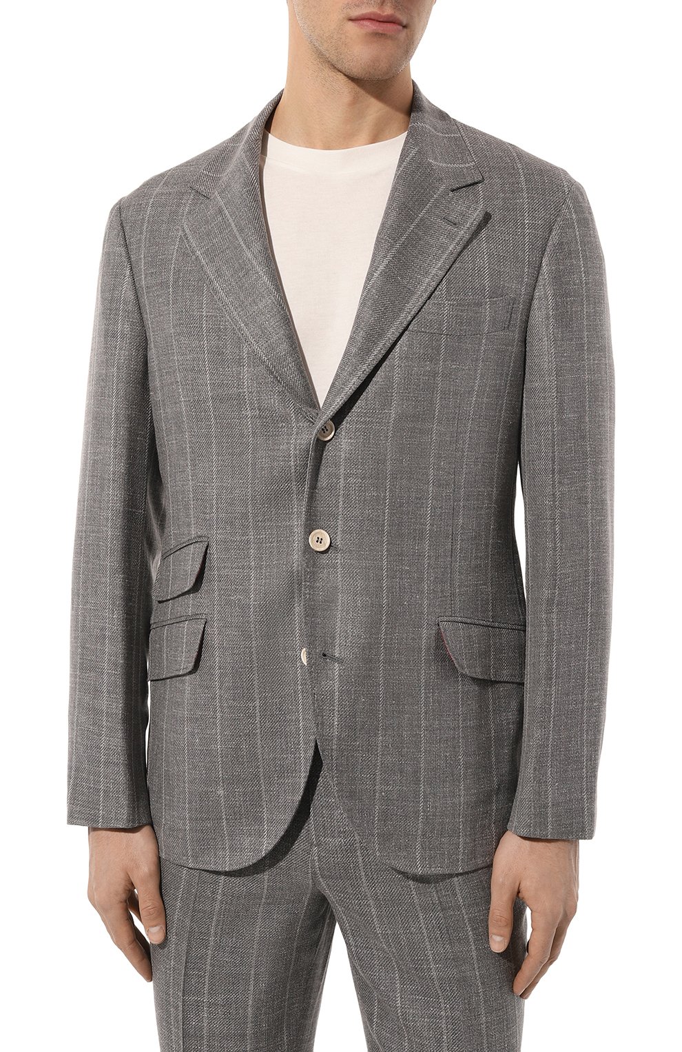 Костюм из шерсти и шелка BRUNELLO CUCINELLI, арт. MY432LDWH, фото 2