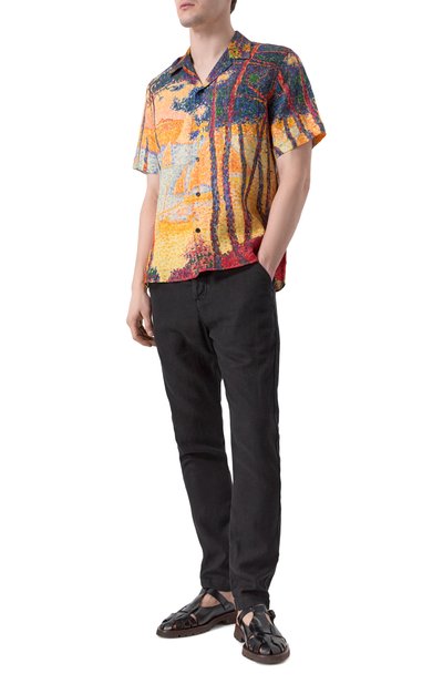 Льняная рубашка vilebrequin x paul signac VILEBREQUIN, арт. CHELLY/AU266, фото 2