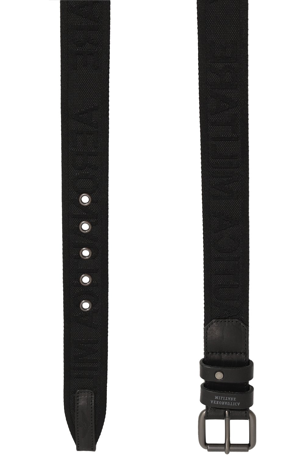 Текстильный ремень AERONAUTICA MILITARE черного цвета по цене 14250 руб., арт. 232/CI298CT3211, фото 3 Текстильный ремень AERONAUTICA MILITARE, арт. 232/CI298CT3211, фото 3