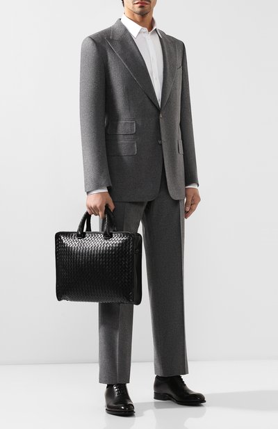 Кожаный портфель BOTTEGA VENETA, арт. 248395/VQ131, фото 2
