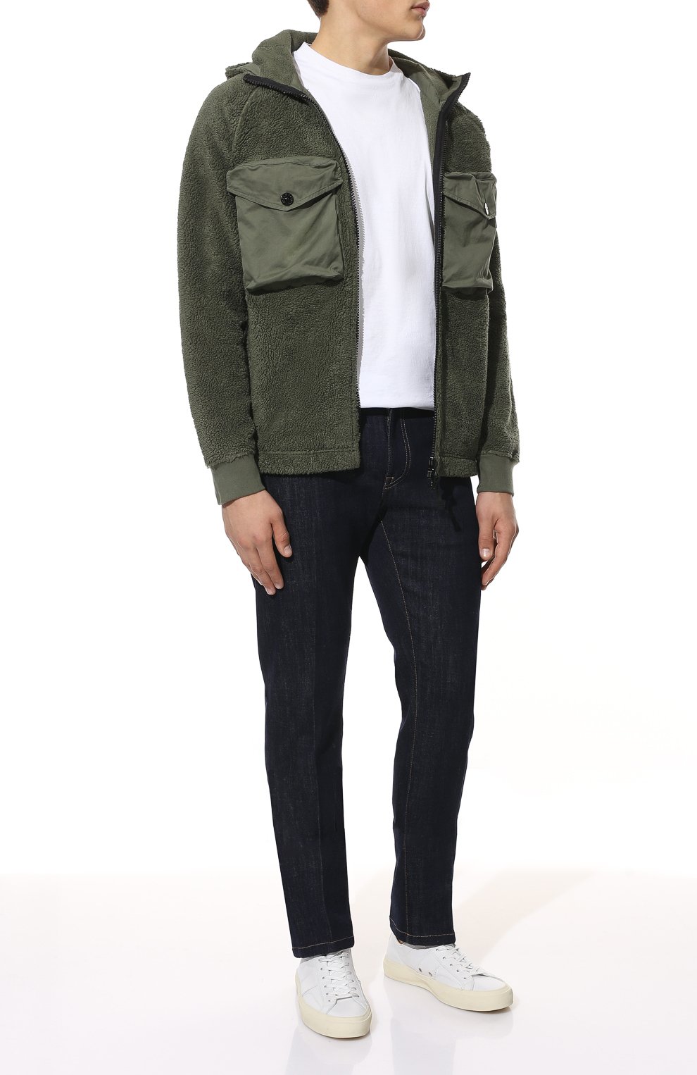 Хлопковая толстовка STONE ISLAND, арт. 751560134, фото 2