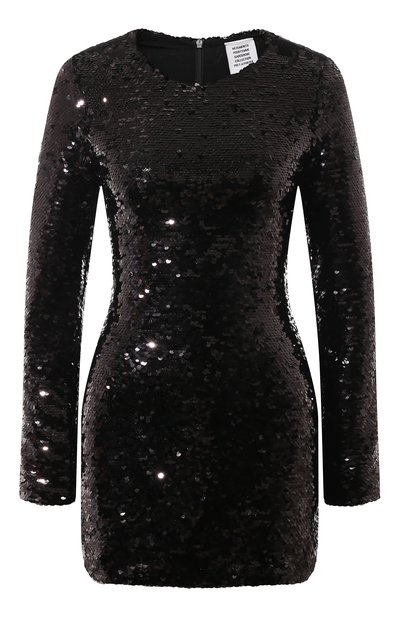 Женское платье с отделкой пайетками VETEMENTS, арт. WA65DR121B/PAILLETTES