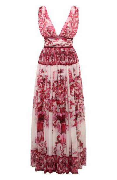 Женское шелковое платье DOLCE & GABBANA, арт. F6DAZT/HI1NV