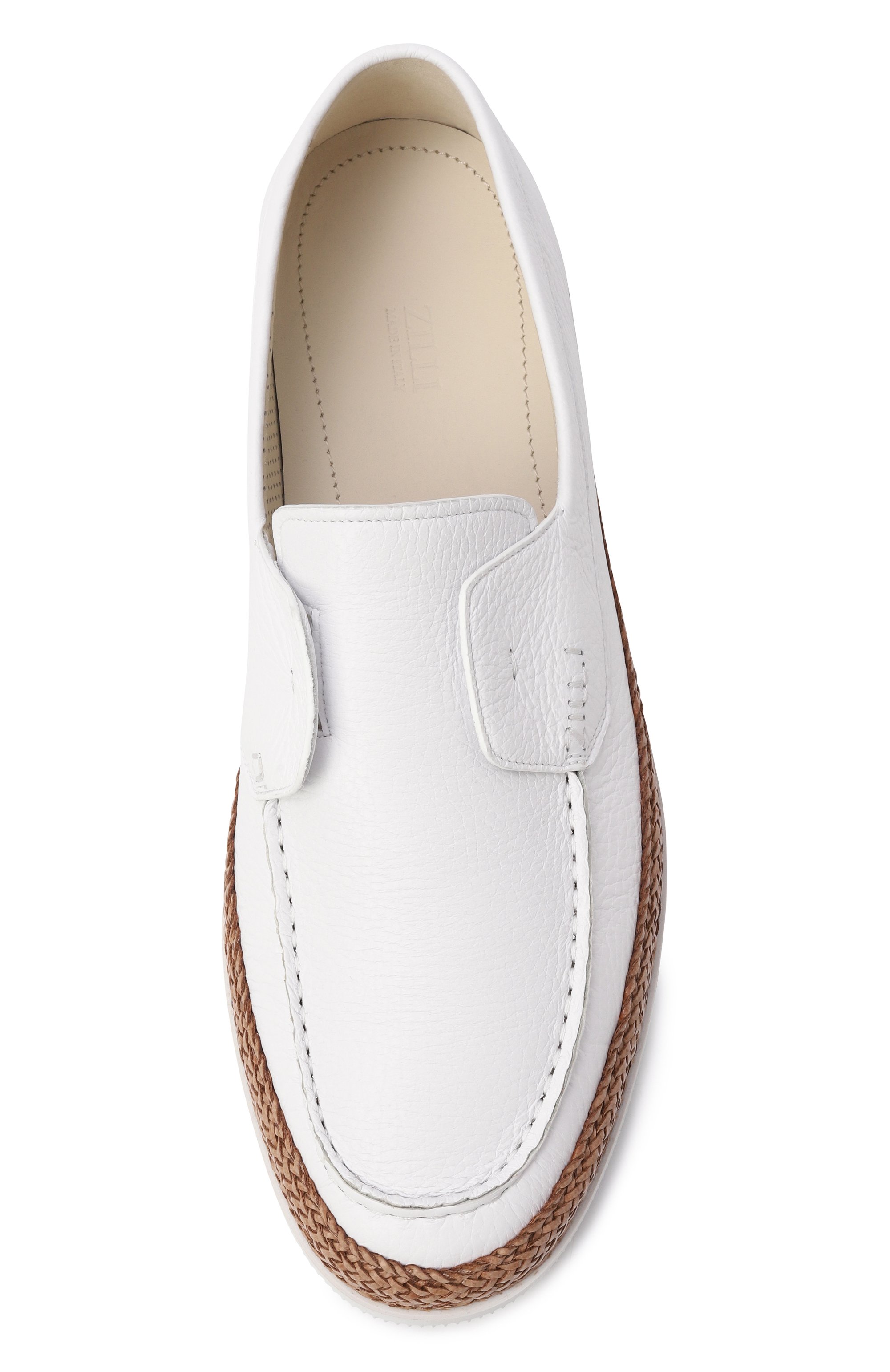 Кожаные лоферы ZILLI, арт. H0206AM1947VPAP01, фото 6