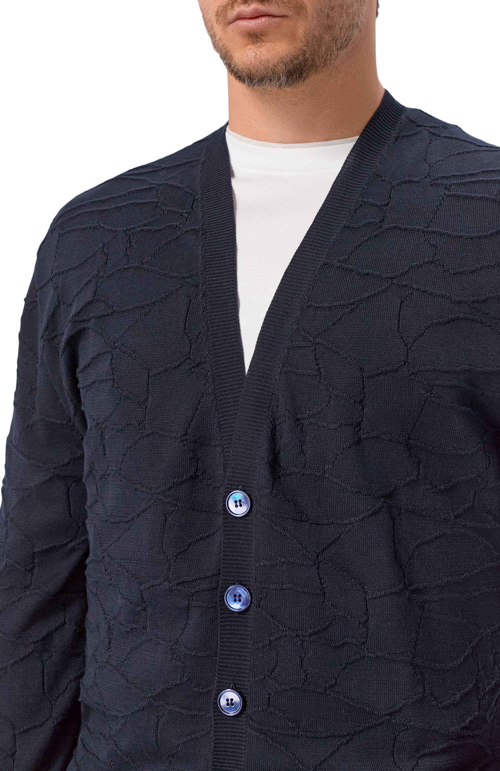 Кардиган из шелка и хлопка MVST, арт. M26.2PM.K035/ME25103, фото 5