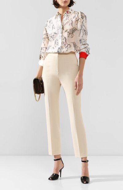 Шерстяные брюки BURBERRY, арт. 4561535, фото 2