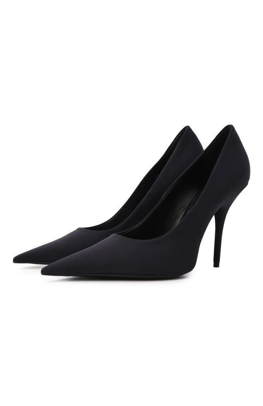 Текстильные туфли Knife 110 Balenciaga 719907/W2ES0 Чёрный 719907/W2ES0