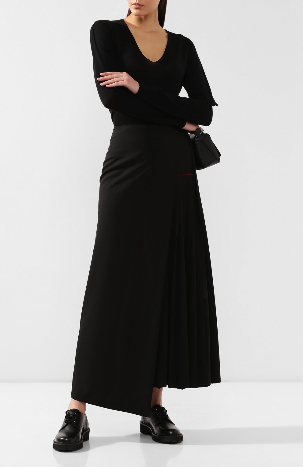 Шерстяная юбка ISABEL BENENATO, арт. DW13F19, фото 2