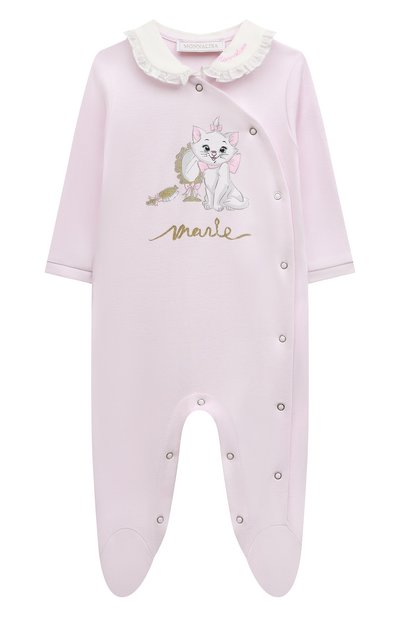 Хлопковый комбинезон MONNALISA, арт. 350200, фото 1