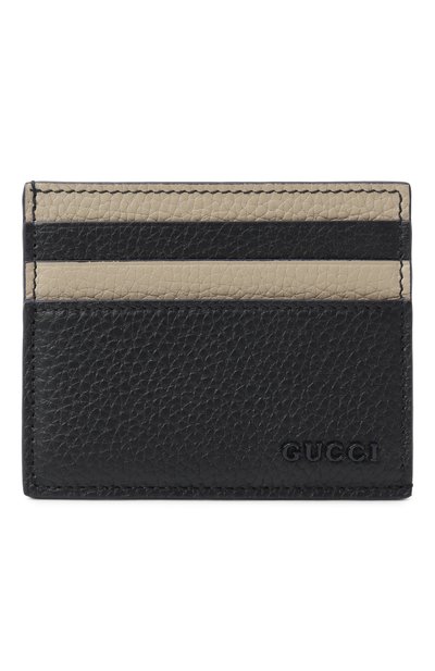 Мужской кожаный футляр для кредитных карт GUCCI, арт. 817043/AAEGG