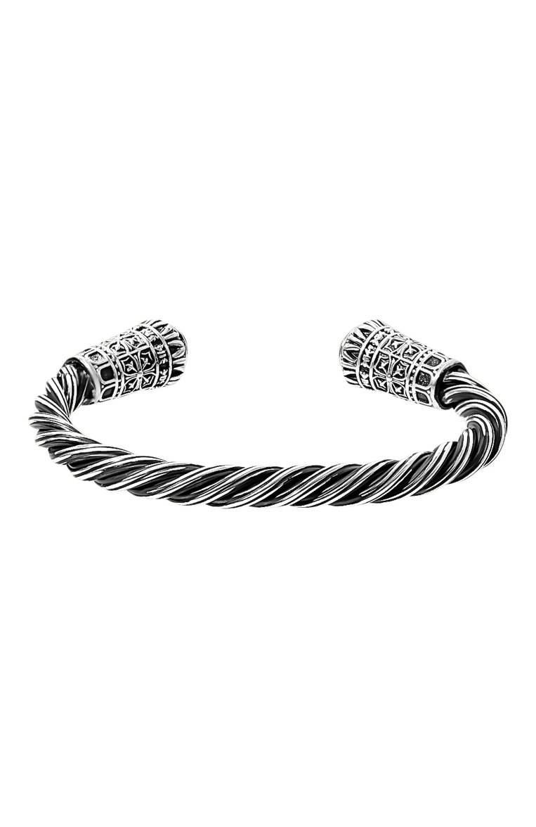 Мужской серебряный браслет викинг GL JEWELRY серебряного цвета, арт. M430003-S97-434 | Ф�ото 3 (Материал: Серебро; Региональные ограничения белый список (Axapta Mercury): Не проставлено; Нос: Не проставлено)