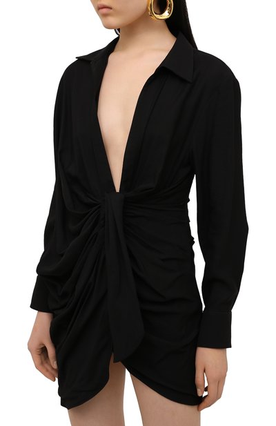 Платье из вискозы JACQUEMUS, арт. 211DR09/102990, фото 3