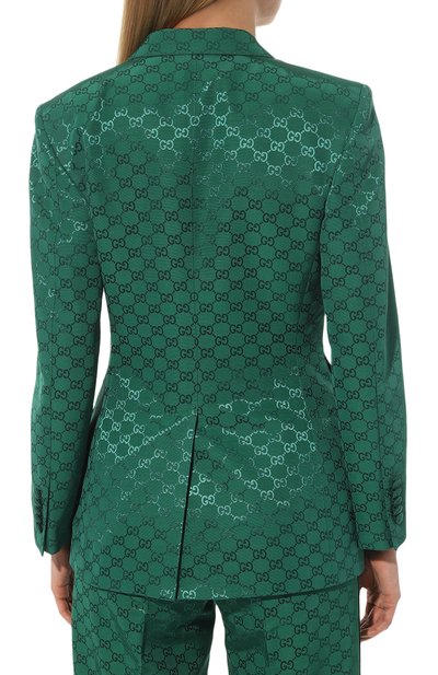 Жакет из хлопка и вискозы GUCCI, арт. 669527 ZAHMD, фото 4
