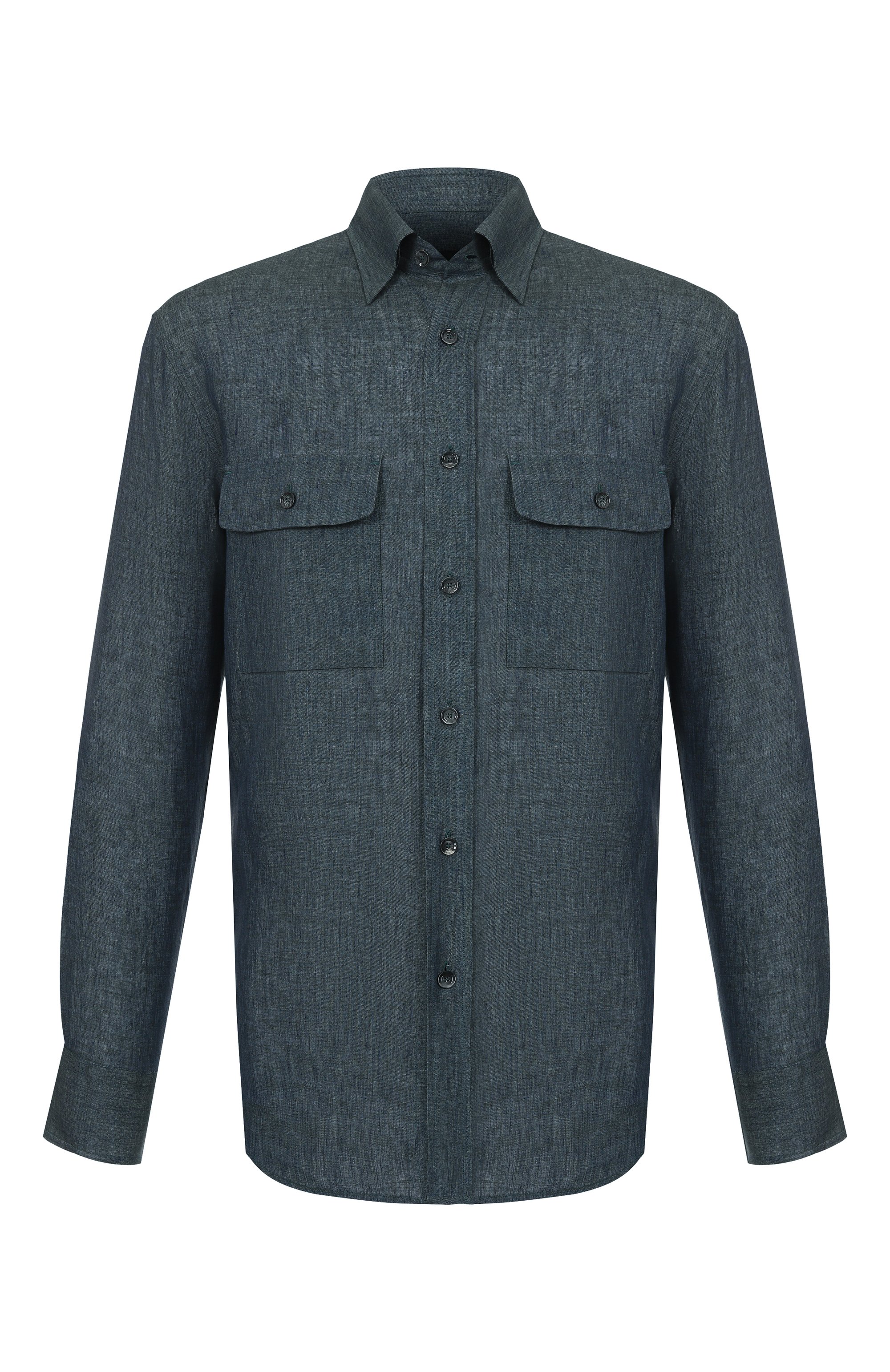 Льняная рубашка BRIONI, арт. SCFA0L-P9111, фото 1