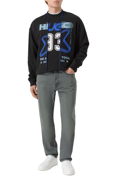 Хлопковый свитшот HUGO BLUE, арт. 50544212, фото 2