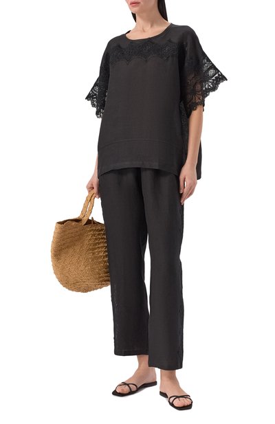 Топ изо льна и вискозы MAURIZIO, арт. W08460881, фото 2