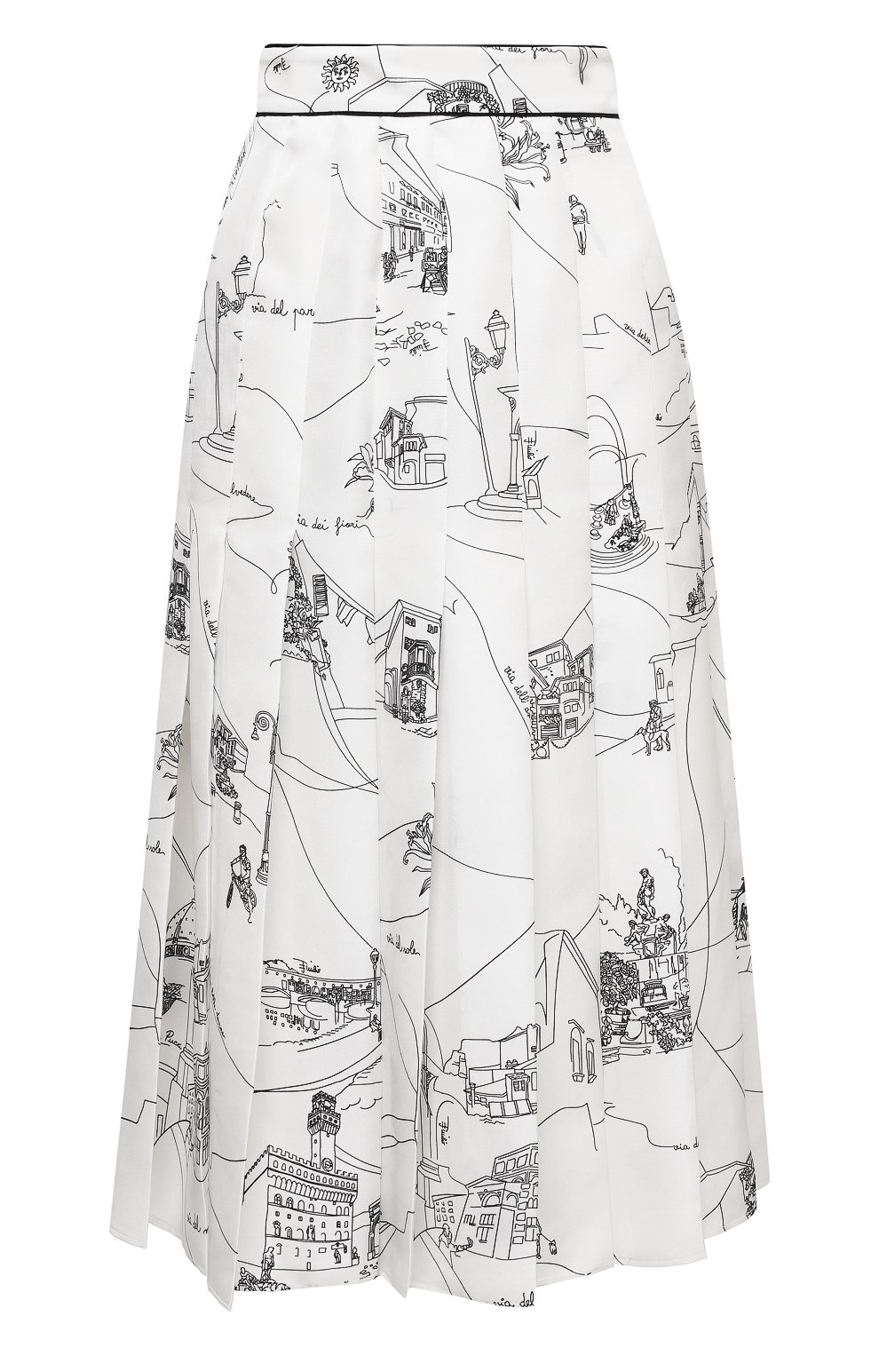 Шелковая юбка EMILIO PUCCI, арт. 1ERV11/1E741, фото 1