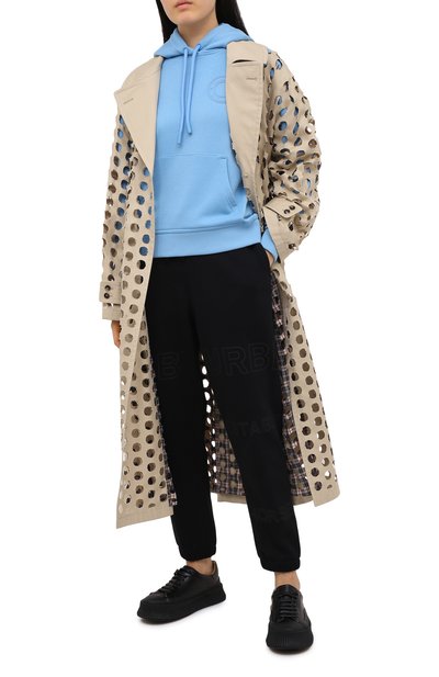 Хлопковое худи BURBERRY, арт. 8035981, фото 2