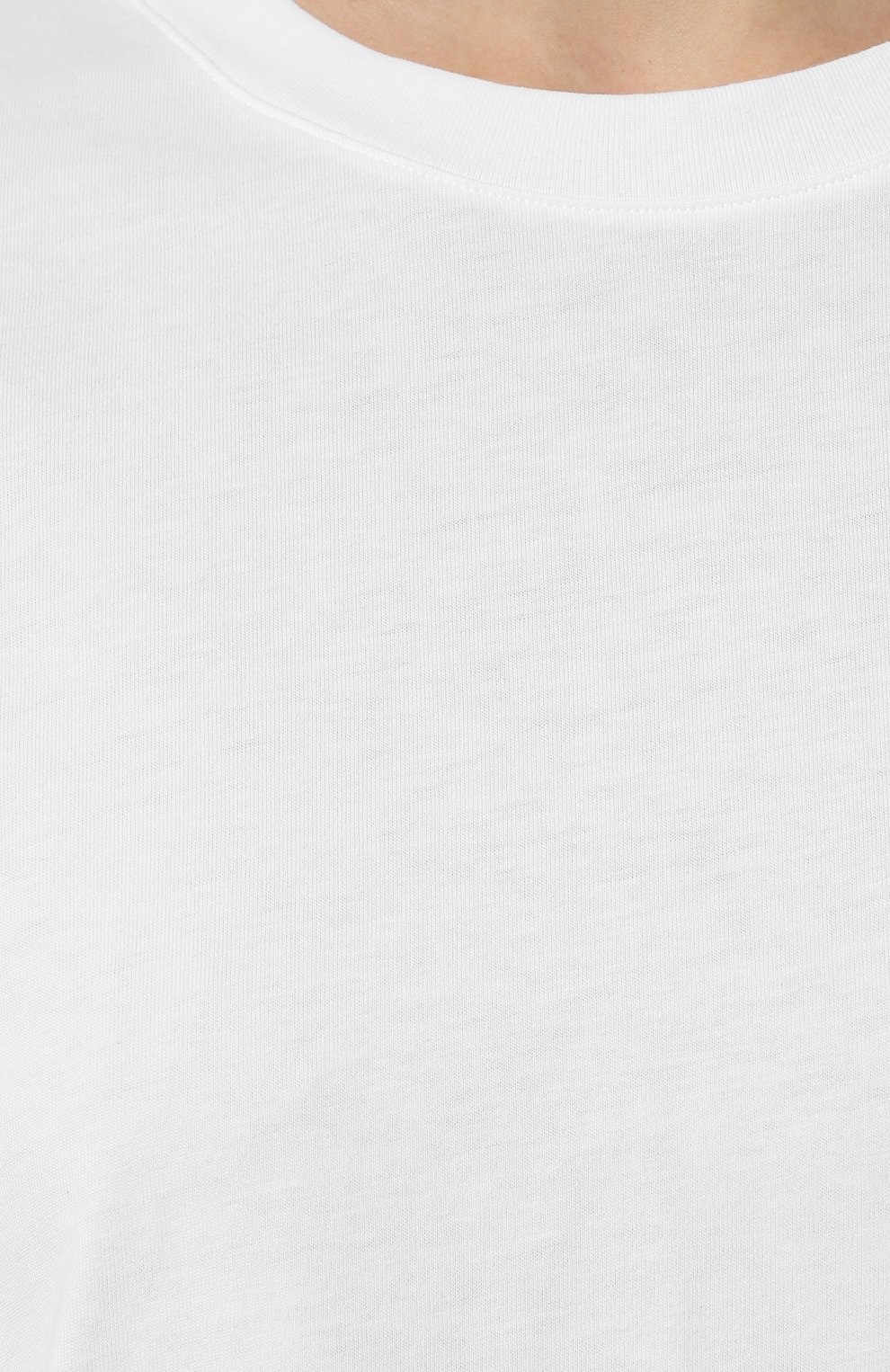 Хлопковая футболка HANRO, арт. 078662, фото 5