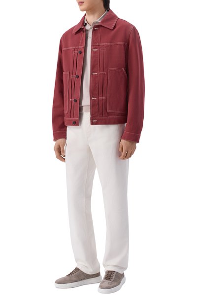 Джинсовая куртка KITON, арт. UGK161K0730H, фото 2