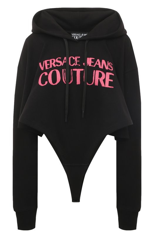 фото Хлопковое худи-боди versace jeans couture