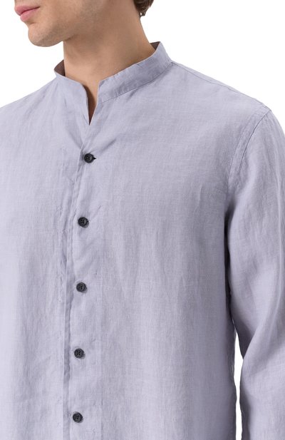 Льняная рубашка HANNES ROETHER, арт. T029PAS.608, фото 5