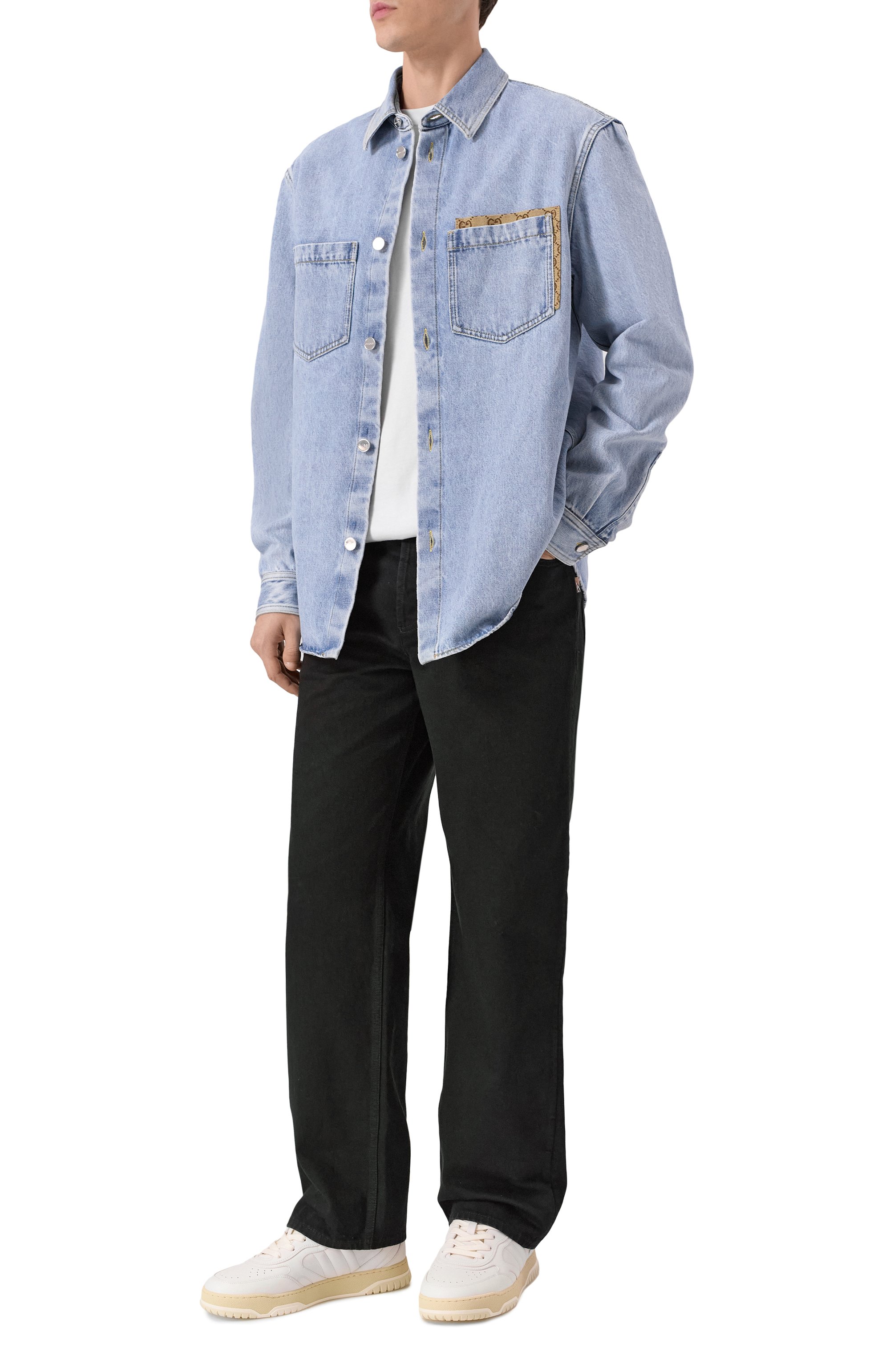 Кожаные кеды re-web GUCCI, арт. 786186/AADJ9, фото 2