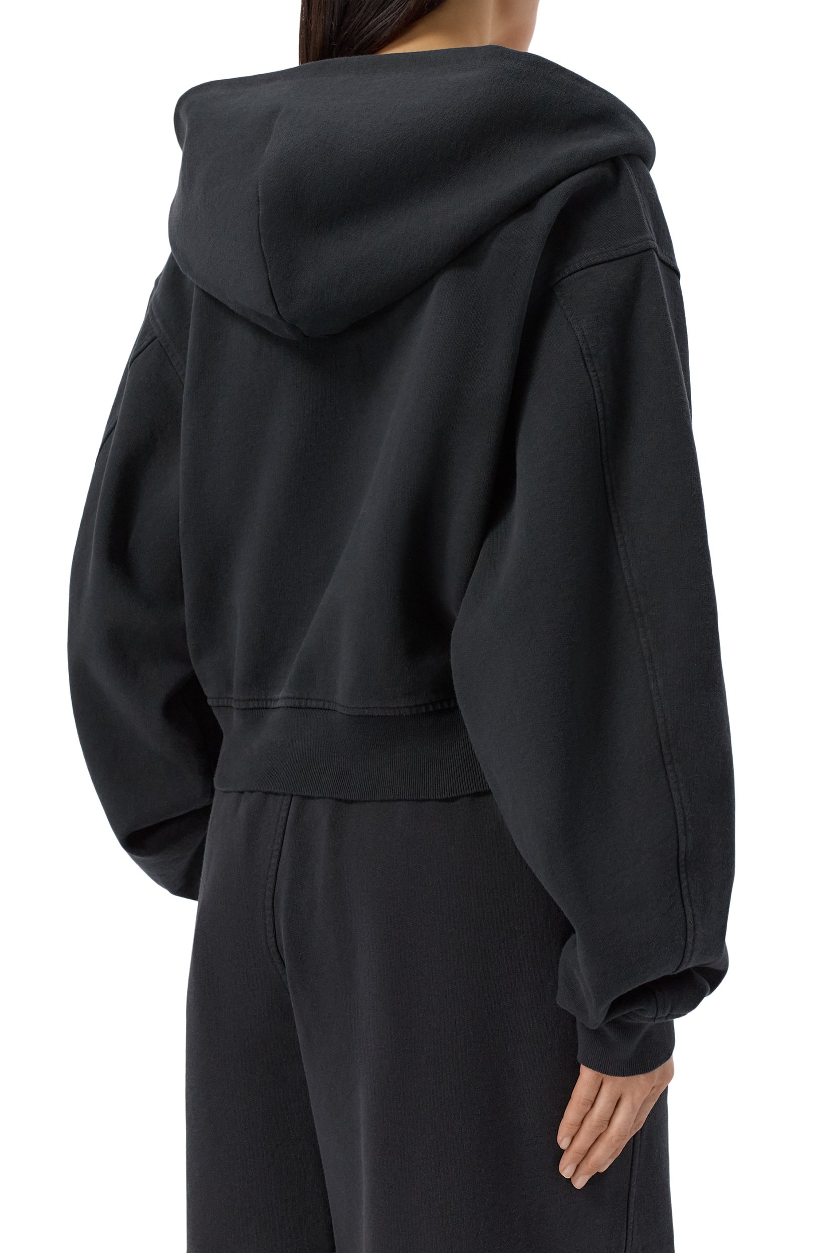 Хлопковая толстовка ALEXANDER WANG, арт. 1CC4262799, фото 4
