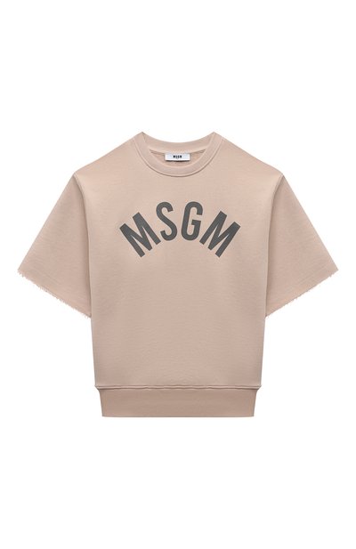 Хлопковый свитшот MSGM KIDS, арт. S4MSJBSW263